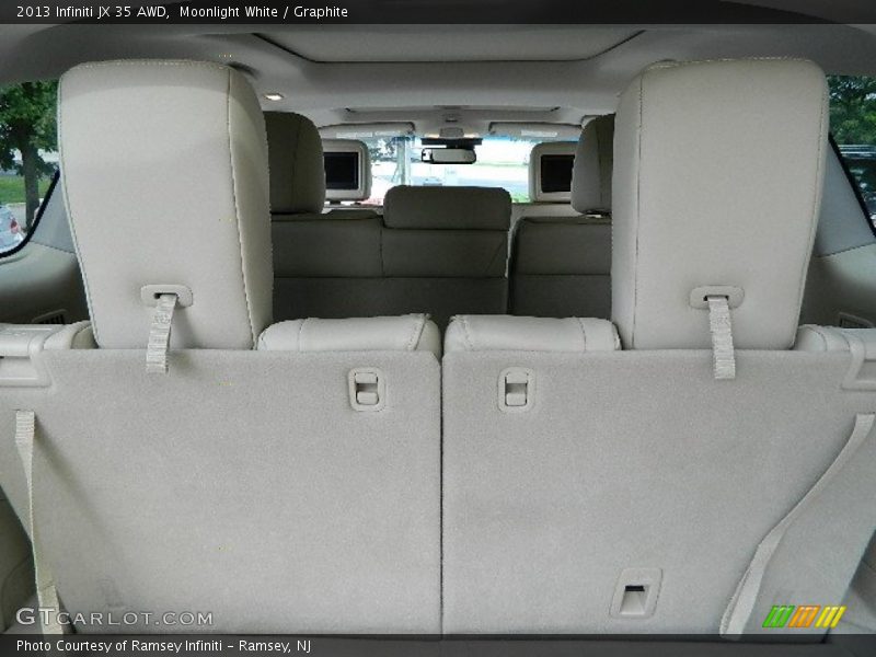 Moonlight White / Graphite 2013 Infiniti JX 35 AWD