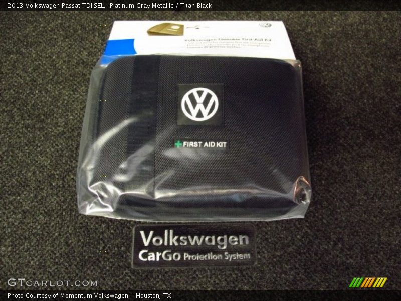 Platinum Gray Metallic / Titan Black 2013 Volkswagen Passat TDI SEL