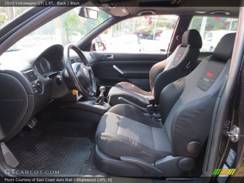  2003 GTI 1.8T Black Interior