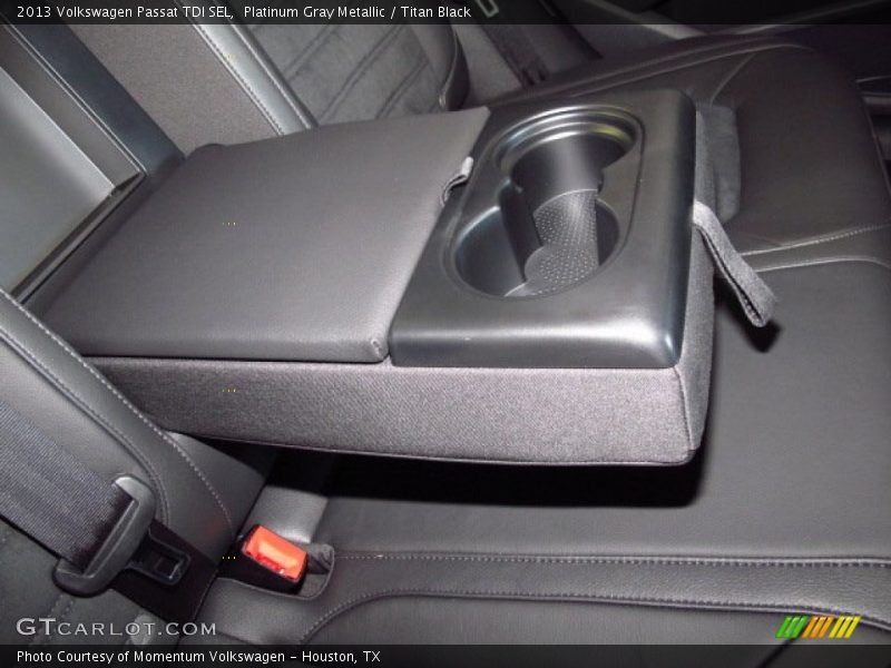 Platinum Gray Metallic / Titan Black 2013 Volkswagen Passat TDI SEL