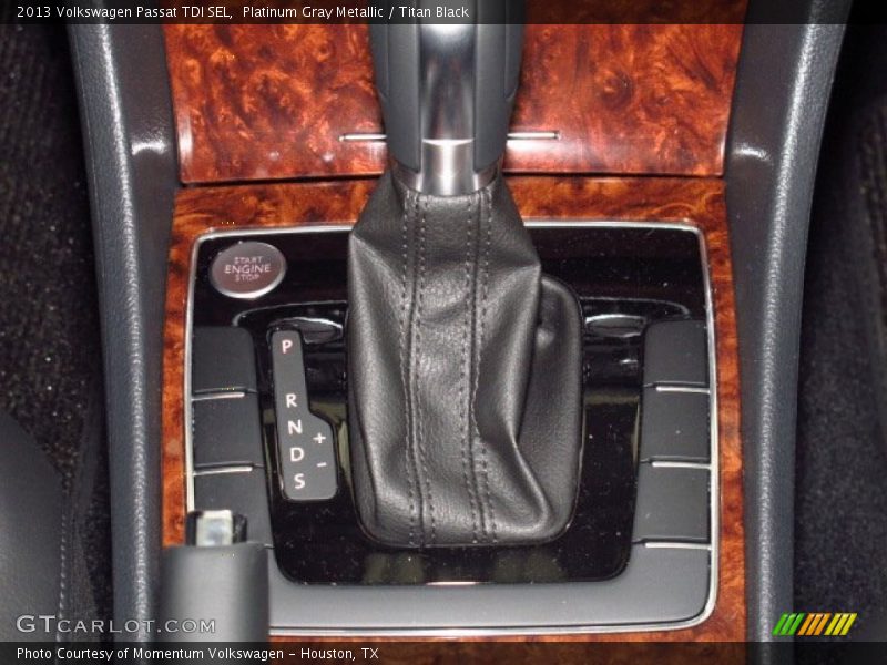 Platinum Gray Metallic / Titan Black 2013 Volkswagen Passat TDI SEL