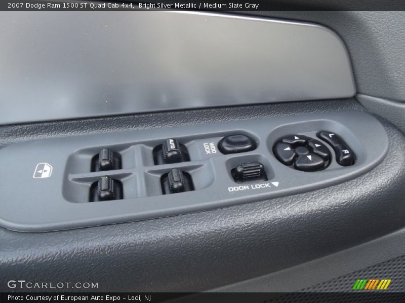 Bright Silver Metallic / Medium Slate Gray 2007 Dodge Ram 1500 ST Quad Cab 4x4