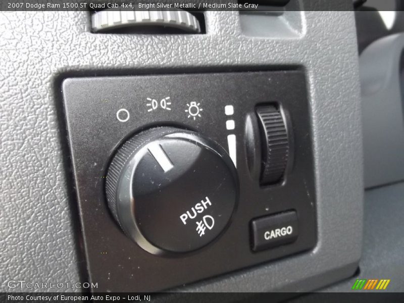 Bright Silver Metallic / Medium Slate Gray 2007 Dodge Ram 1500 ST Quad Cab 4x4