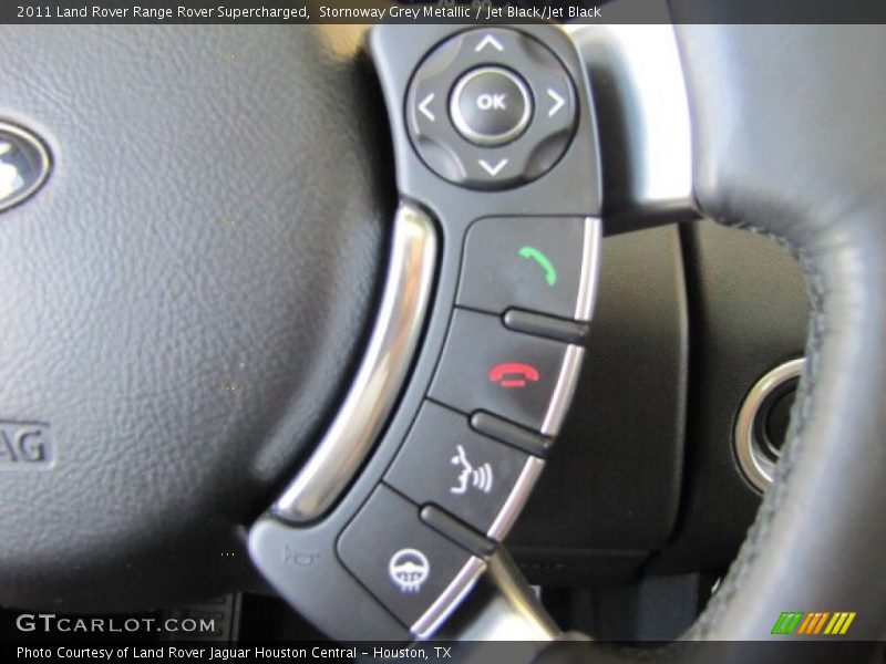 Stornoway Grey Metallic / Jet Black/Jet Black 2011 Land Rover Range Rover Supercharged
