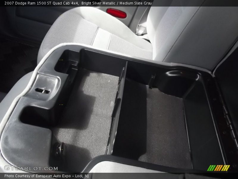 Bright Silver Metallic / Medium Slate Gray 2007 Dodge Ram 1500 ST Quad Cab 4x4