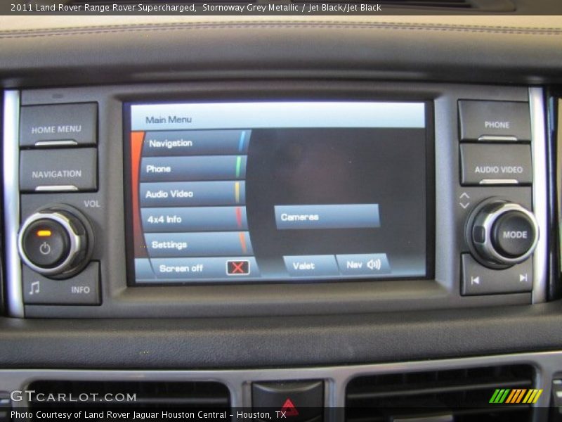 Stornoway Grey Metallic / Jet Black/Jet Black 2011 Land Rover Range Rover Supercharged