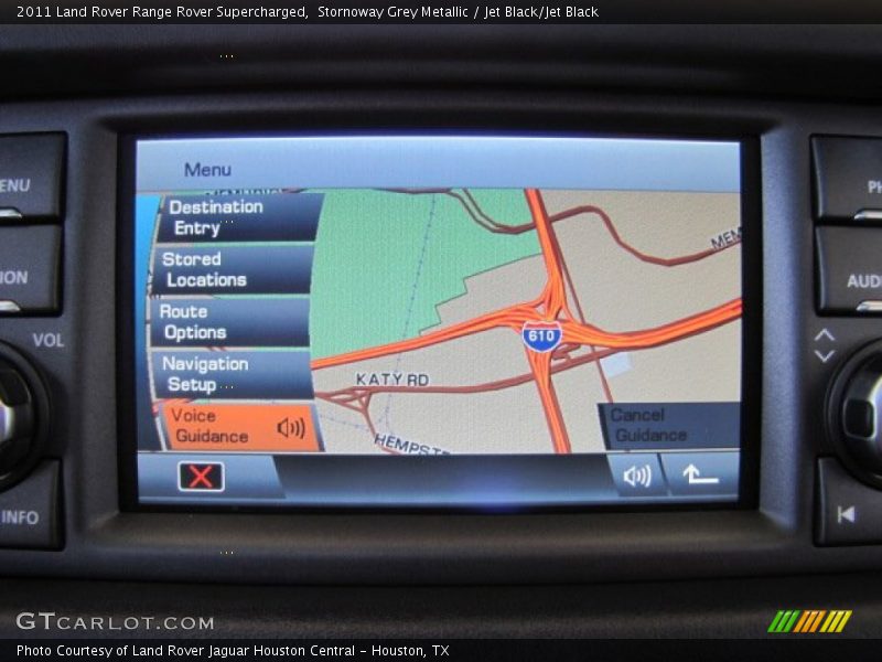 Stornoway Grey Metallic / Jet Black/Jet Black 2011 Land Rover Range Rover Supercharged