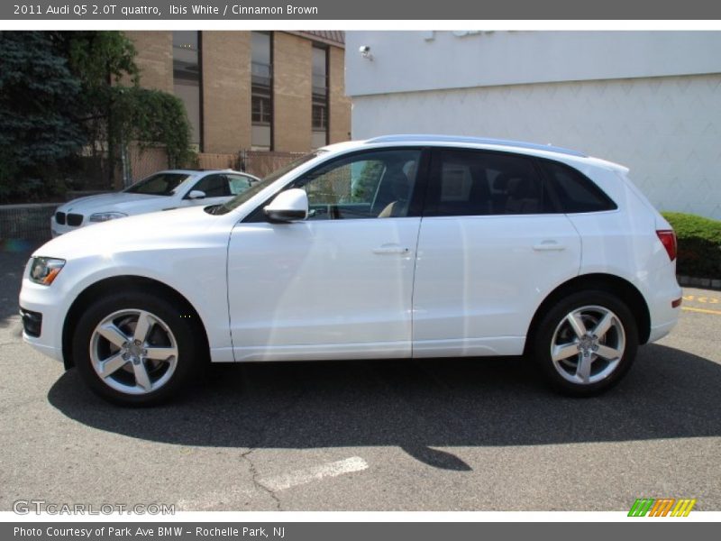 Ibis White / Cinnamon Brown 2011 Audi Q5 2.0T quattro