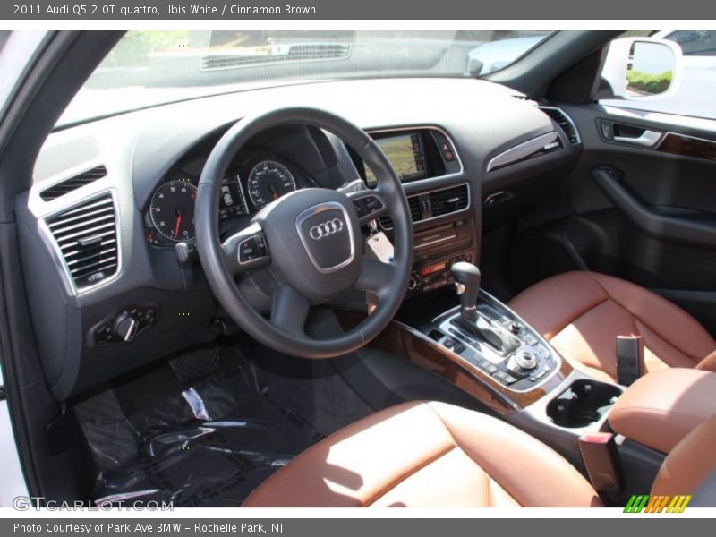Ibis White / Cinnamon Brown 2011 Audi Q5 2.0T quattro