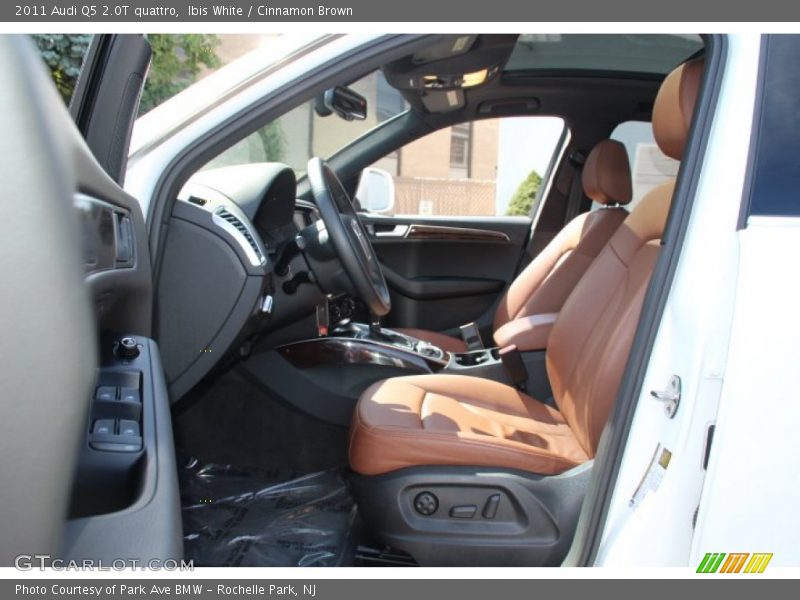 Ibis White / Cinnamon Brown 2011 Audi Q5 2.0T quattro