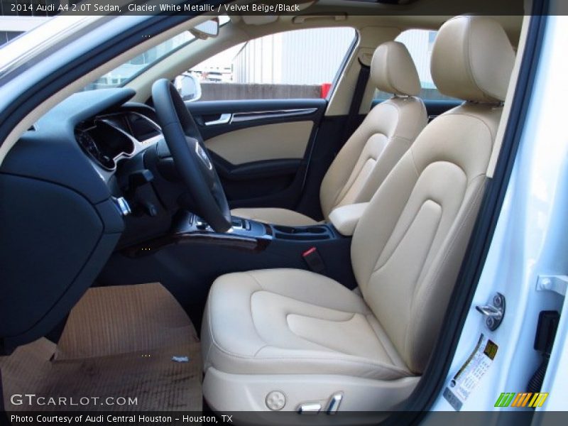  2014 A4 2.0T Sedan Velvet Beige/Black Interior