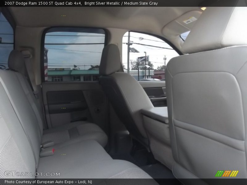 Bright Silver Metallic / Medium Slate Gray 2007 Dodge Ram 1500 ST Quad Cab 4x4
