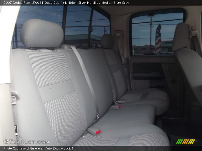 Bright Silver Metallic / Medium Slate Gray 2007 Dodge Ram 1500 ST Quad Cab 4x4