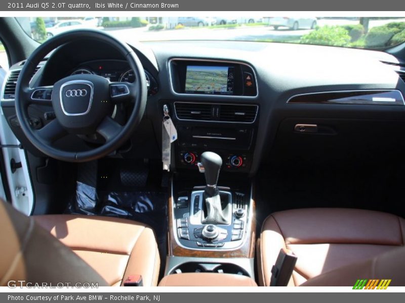 Ibis White / Cinnamon Brown 2011 Audi Q5 2.0T quattro