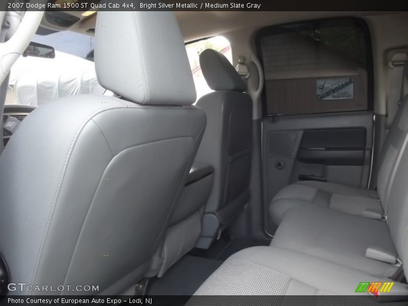 Bright Silver Metallic / Medium Slate Gray 2007 Dodge Ram 1500 ST Quad Cab 4x4