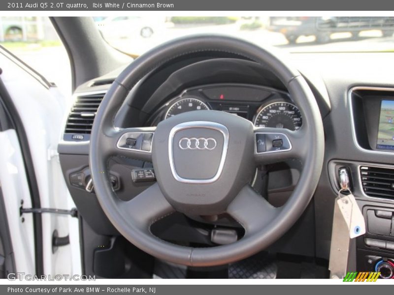 Ibis White / Cinnamon Brown 2011 Audi Q5 2.0T quattro