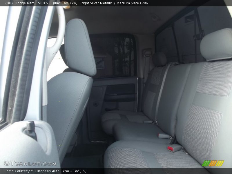 Bright Silver Metallic / Medium Slate Gray 2007 Dodge Ram 1500 ST Quad Cab 4x4
