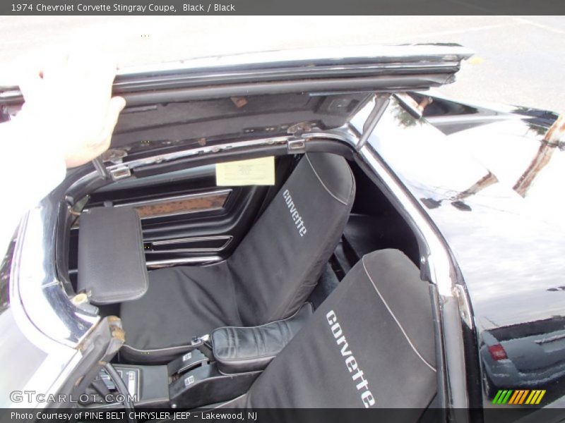 Black / Black 1974 Chevrolet Corvette Stingray Coupe