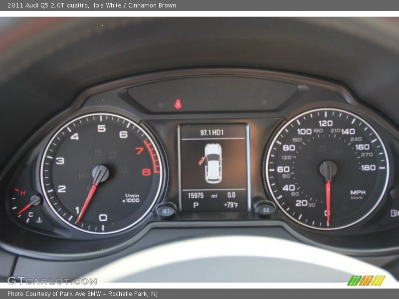 Ibis White / Cinnamon Brown 2011 Audi Q5 2.0T quattro