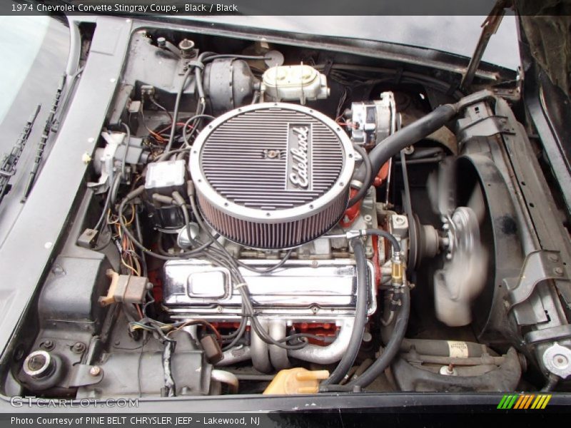 Black / Black 1974 Chevrolet Corvette Stingray Coupe