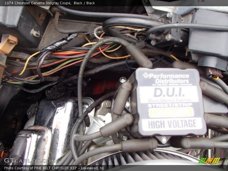 Black / Black 1974 Chevrolet Corvette Stingray Coupe
