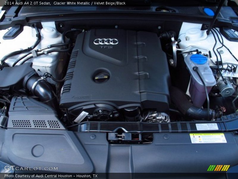  2014 A4 2.0T Sedan Engine - 2.0 Liter Turbocharged FSI DOHC 16-Valve VVT 4 Cylinder