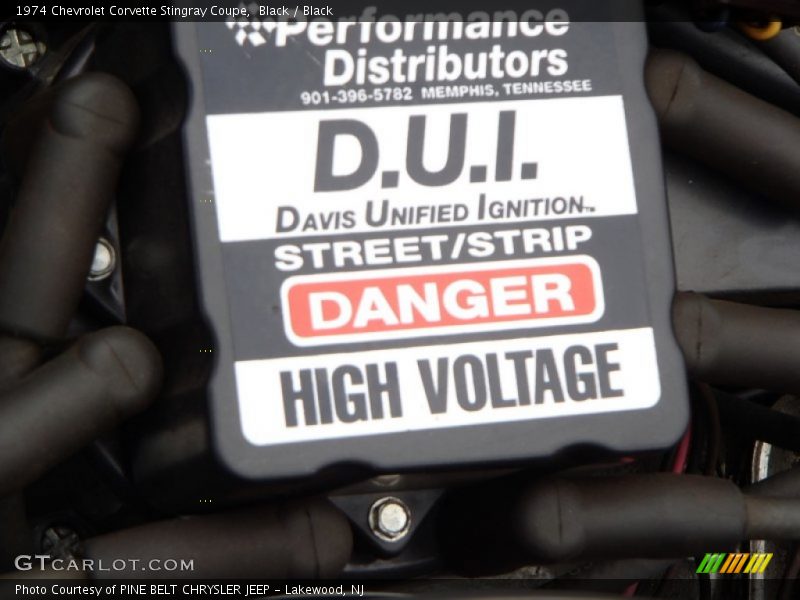 Black / Black 1974 Chevrolet Corvette Stingray Coupe