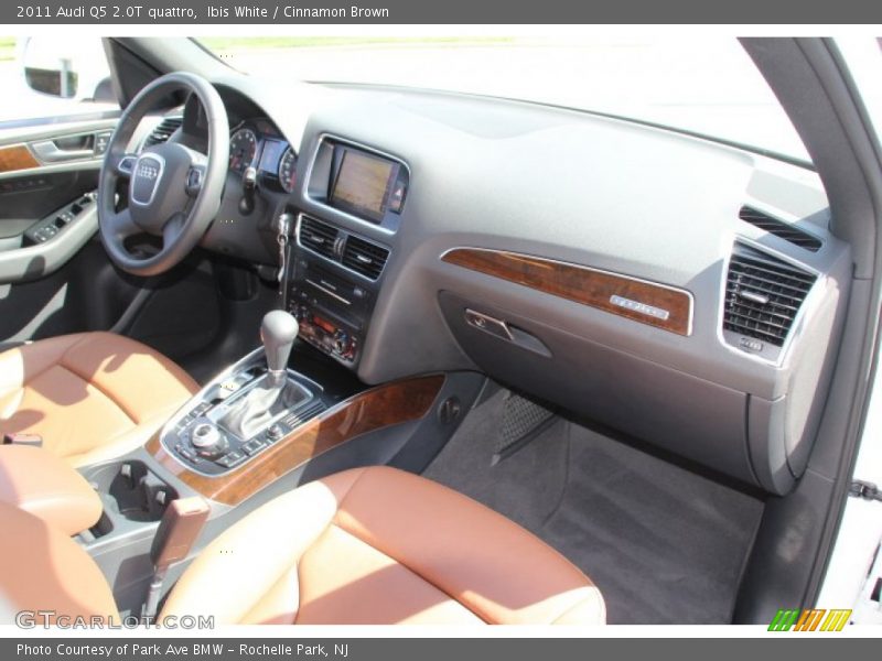 Ibis White / Cinnamon Brown 2011 Audi Q5 2.0T quattro