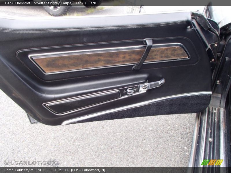Door Panel of 1974 Corvette Stingray Coupe