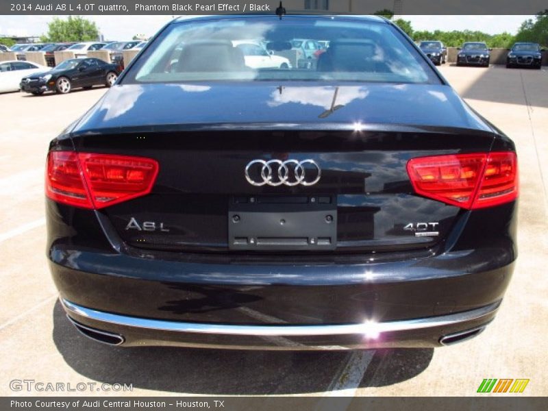 Phantom Black Pearl Effect / Black 2014 Audi A8 L 4.0T quattro