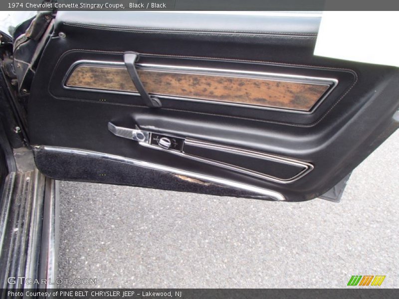 Door Panel of 1974 Corvette Stingray Coupe