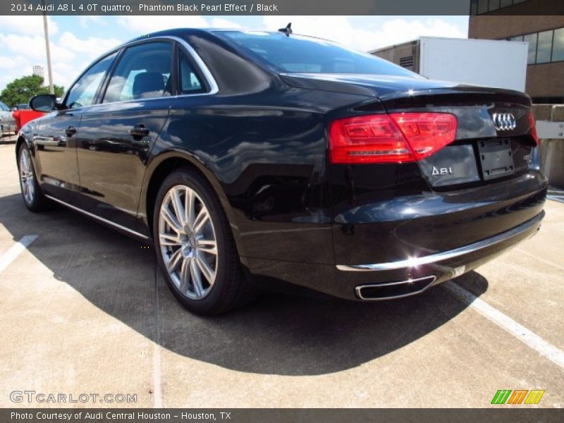 Phantom Black Pearl Effect / Black 2014 Audi A8 L 4.0T quattro