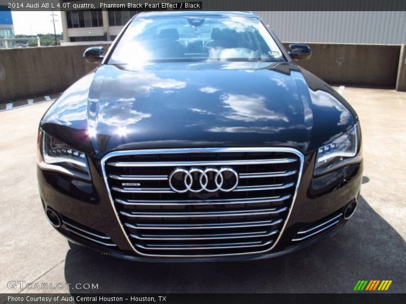 Phantom Black Pearl Effect / Black 2014 Audi A8 L 4.0T quattro
