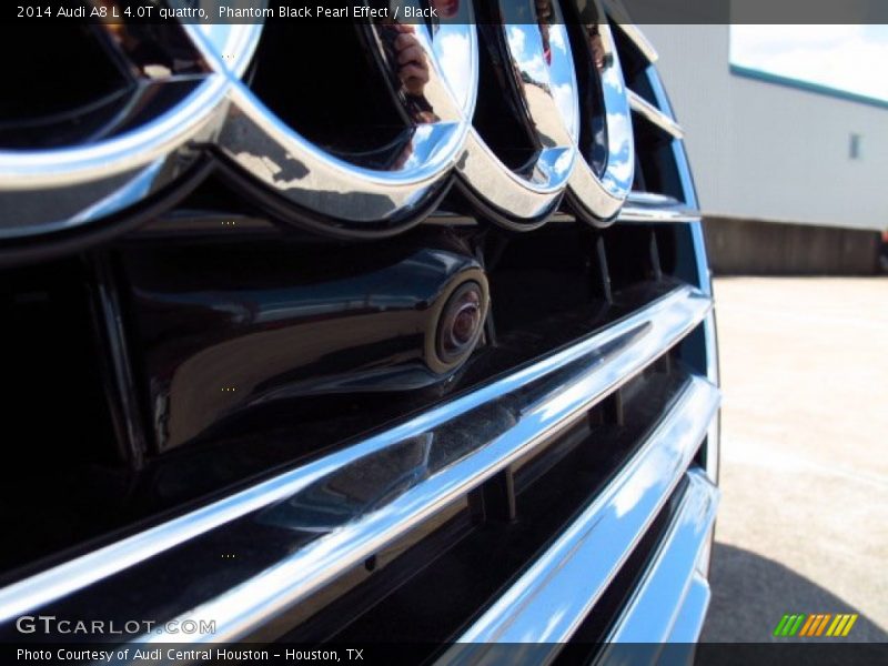 Phantom Black Pearl Effect / Black 2014 Audi A8 L 4.0T quattro