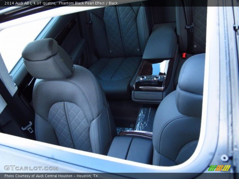 Phantom Black Pearl Effect / Black 2014 Audi A8 L 4.0T quattro