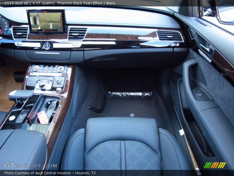 Phantom Black Pearl Effect / Black 2014 Audi A8 L 4.0T quattro