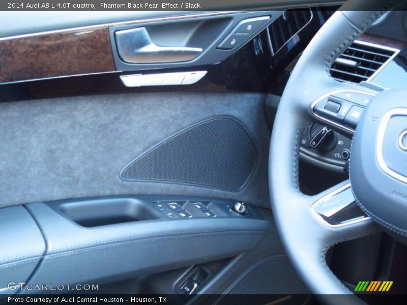 Phantom Black Pearl Effect / Black 2014 Audi A8 L 4.0T quattro