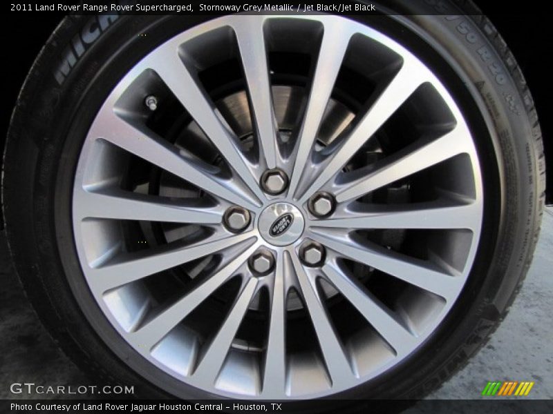 Stornoway Grey Metallic / Jet Black/Jet Black 2011 Land Rover Range Rover Supercharged