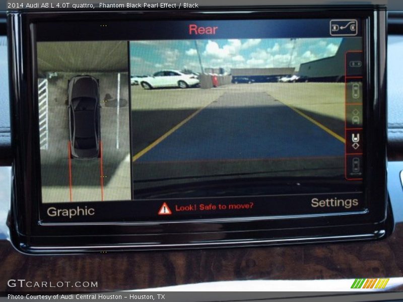 Phantom Black Pearl Effect / Black 2014 Audi A8 L 4.0T quattro