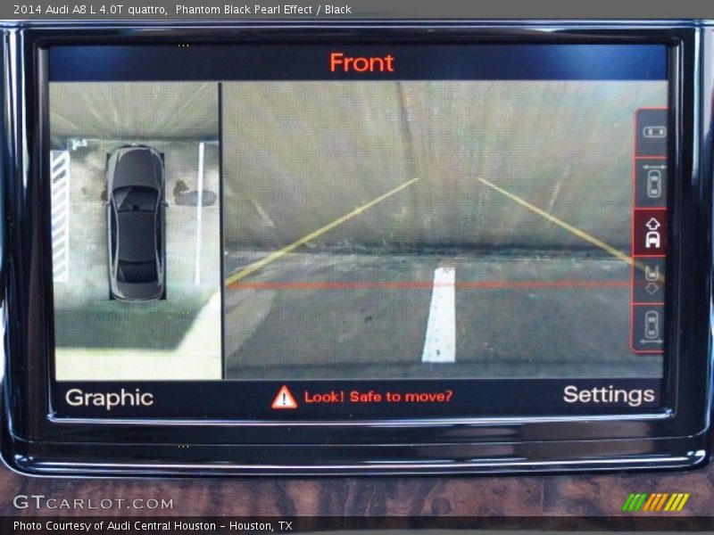 Phantom Black Pearl Effect / Black 2014 Audi A8 L 4.0T quattro