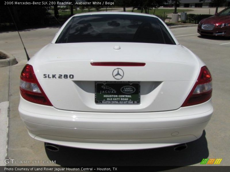 Alabaster White / Beige 2006 Mercedes-Benz SLK 280 Roadster