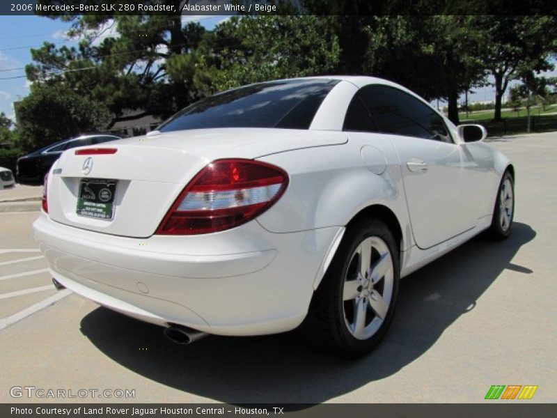 Alabaster White / Beige 2006 Mercedes-Benz SLK 280 Roadster
