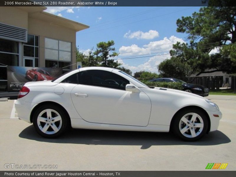 Alabaster White / Beige 2006 Mercedes-Benz SLK 280 Roadster