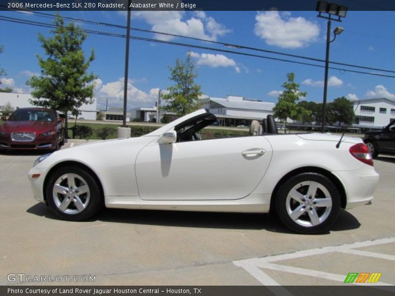 Alabaster White / Beige 2006 Mercedes-Benz SLK 280 Roadster