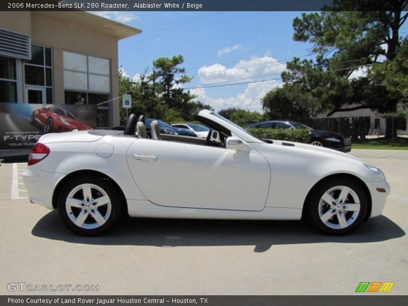 Alabaster White / Beige 2006 Mercedes-Benz SLK 280 Roadster