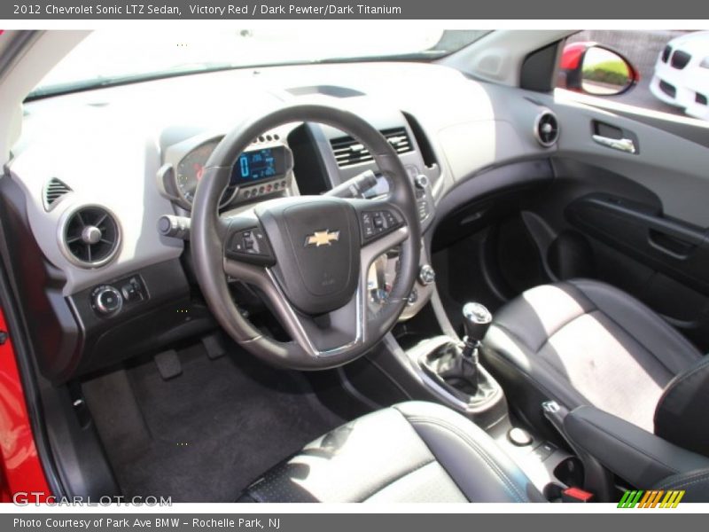 Dark Pewter/Dark Titanium Interior - 2012 Sonic LTZ Sedan 