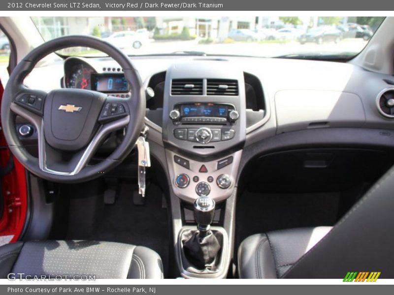 Dashboard of 2012 Sonic LTZ Sedan