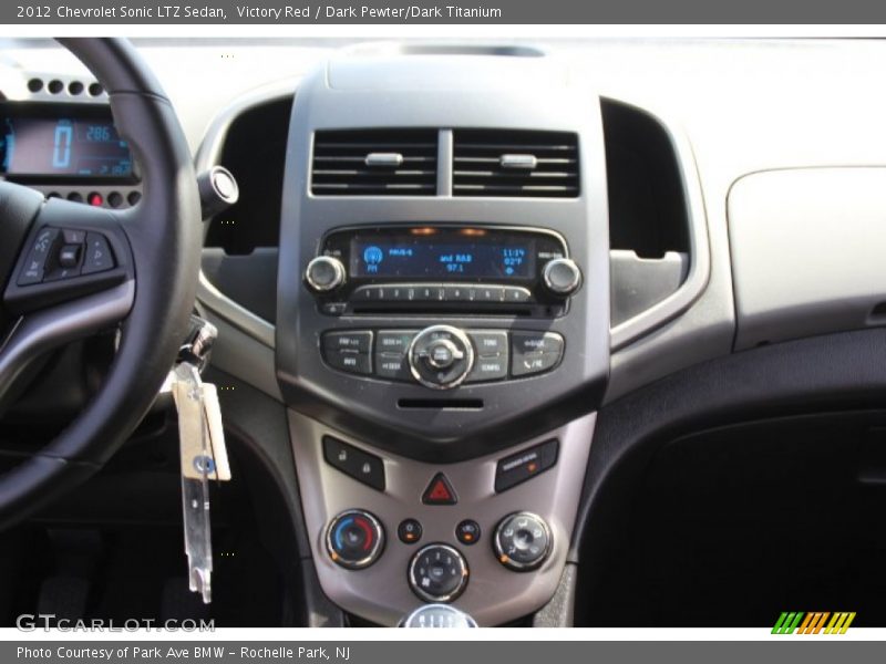 Controls of 2012 Sonic LTZ Sedan