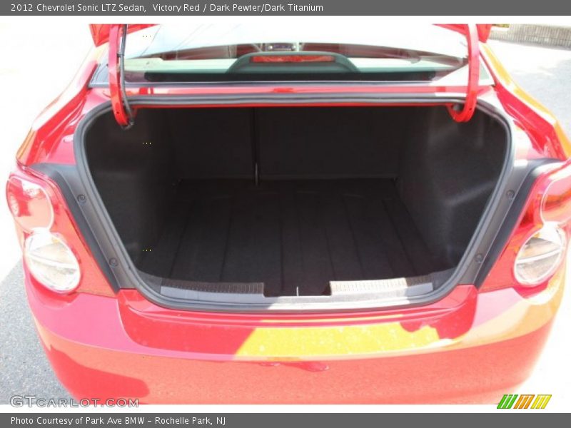  2012 Sonic LTZ Sedan Trunk