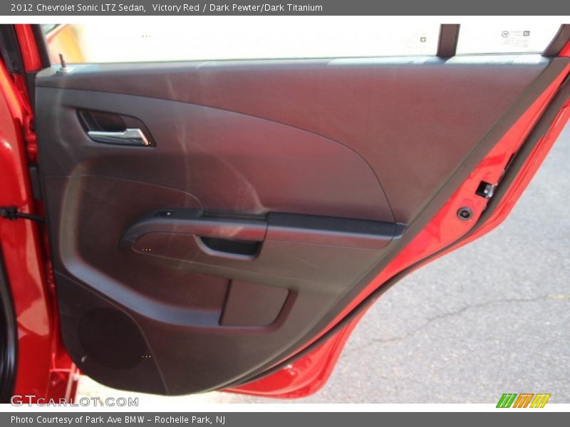 Door Panel of 2012 Sonic LTZ Sedan